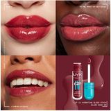 NYX Professional Make Up Lip IV 09 Blush Rush Hydraterende Lipgloss - Tot 12 uur hydratatie - Verrijkt met Magnesium, Vitamine B12 en Kokoswater - 5ml
