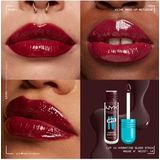 NYX Professional Make Up Lip IV 14 Mauve N' Moist Hydraterende Lipgloss - Tot 12 uur hydratatie - Verrijkt met Magnesium, Vitamine B12 en Kokoswater - 5ml