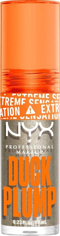 NYX - Duck Plump Lipgloss - Zilver - 6,8ml