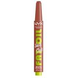NYX Professional Make Up Fat Oil Slick Click Lippenbalsem - Tot 12 uur hydratatie - Verrijkt met avocado-, keizersbes- en framboosolie - Verified - 2gr