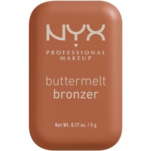 NYX Professional Makeup Buttermelt Bronzer Crèmige Bronzer Tint Butta Ballin 5 g