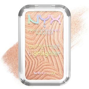 NYX Professional Make Up Buttermelt Highlighter - Blijft tot 12u zitten - Verrijkt met mango-, amandel- en sheaboter - Glaze It Butta - 5gr