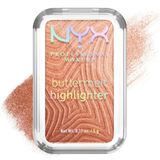 NYX Professional Make Up Buttermelt Highlighter - Blijft tot 12u zitten - Verrijkt met mango-, amandel- en sheaboter - Butta In Bronze - 5gr