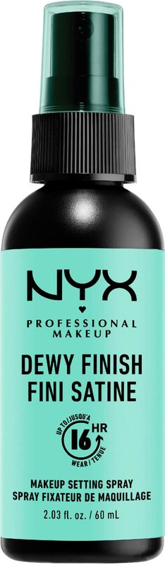 Nyx Professional Makeup Setting Spray - Dewy - Fixeerspray - Glow