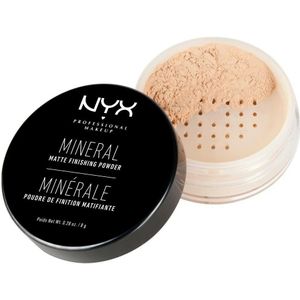NYX - Mineral Finishing Powder - Licht Medium - 8 g