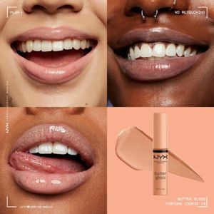 Nyx Professional Makeup Butter Lip Gloss Fortune Cookie Glanzende Lipgloss Nude Tint