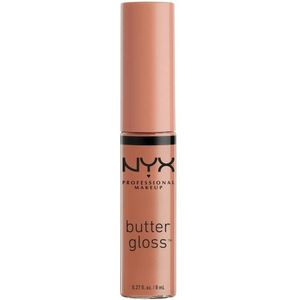 NYX Professional Makeup Butter Gloss Lipgloss Tint 14 Madeleine 8 ml