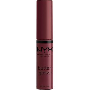 NYX Professional Makeup Butter Gloss Lipgloss Tint 22 Devil's Food Cake 8 ml