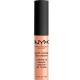 Nyx Professional Makeup Soft Matte Lip Cream Cairo Matte lippenstift, lippenbalsemtextuur Zeer Lichte Nude