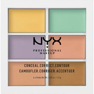 NYX Professional Makeup 3C Palette Color Correcting Concealer - 6 x 1,5 gr