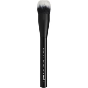 NYX Professional Makeup Pro Dual Fiber Foundation Brush - Dual fibre foundation kwast - 1 st