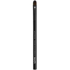 NYX Professional Makeup Pro Brush Flat Detail 14 - Oogschaduwkwast, compacte borstel, platte make-upkwast