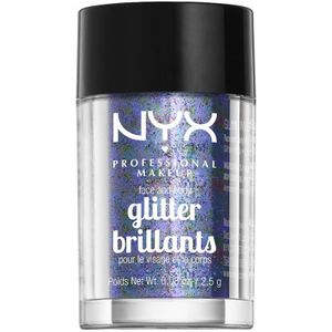 NYX Professional Makeup Face & Body Glitter - Violet - Glitter - 2,5 gr