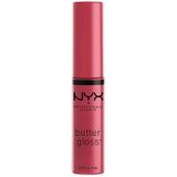 NYX Professional Makeup Wedding Buttergloss Lipgloss 8 ml 32 - STRAWBERRY CHEESECAKE