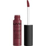 NYX Professional Makeup Soft Matte Lip Cream Liquid Lipstick, Nr. 25 - Budapest, 8 ml
