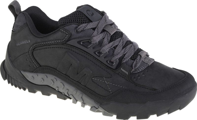 Merrell - Annex Trak - Lage Schoenen - Zwart - Nubuckleer en Netweefsel