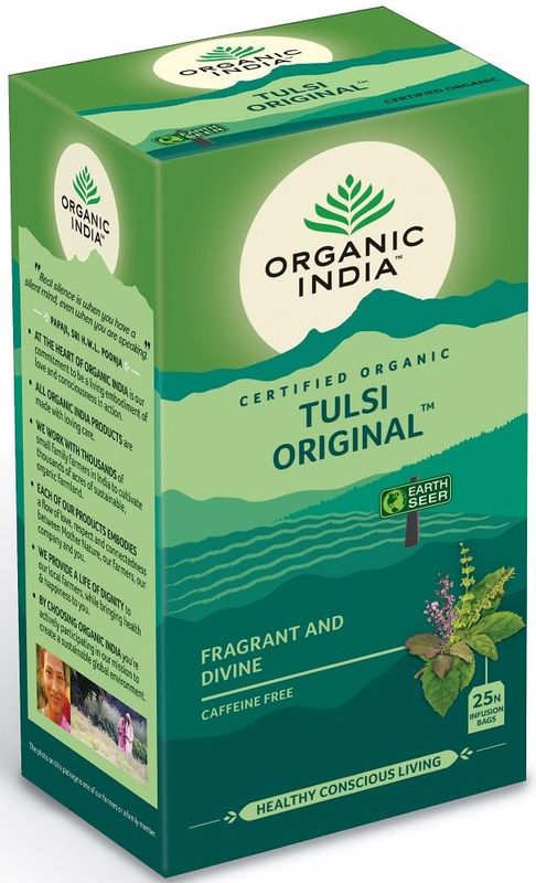 Organic India - Tulsi Original - Kruidenthee - 25 Zakjes - Biologisch