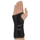 Basko Wrist Lacer Polsbrace - M - Rechts - Zwart - Kort