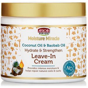 African Pride - Coconut Oil & Baobab Oil - Leave In Cream - 425 g