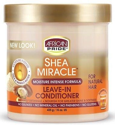 African Pride - Shea Miracle - Leave-In Conditioner - Shea Butter - 355ml