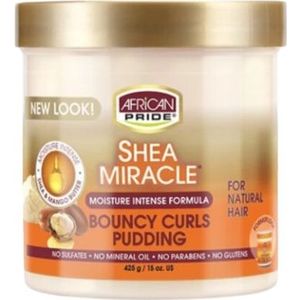 African Pride Shea Moisture Bouncy Curls Pudding