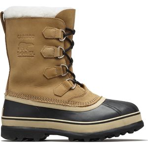 Sorel - Winterlaarzen Caribou Buff - Heren - Bruin - Nubuckleer - Waterdicht