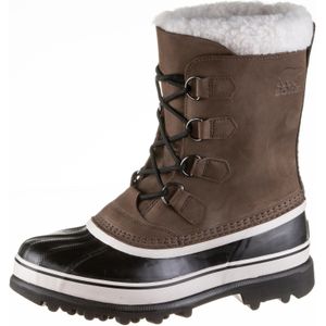 Sorel - Caribou Men - Snowboots - Bruin - Nubuckleer - Waterdicht