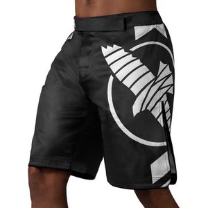 Hayabusa Icon Fight Shorts - Zwart / Wit