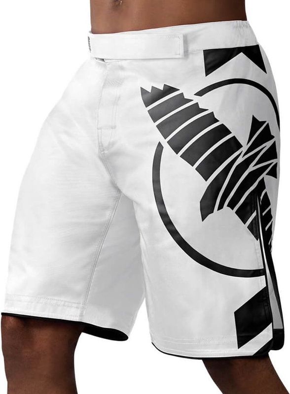 Hayabusa Icon Fight Shorts - Wit / Zwart