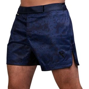 Hayabusa - Hex Mid-Length Fight Shorts - Navy - Sportbroek - Ultrasterk Materiaal