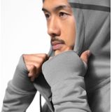Hayabusa Athletic Zip-Up Performance Hoodie - Heren - donkergrijs