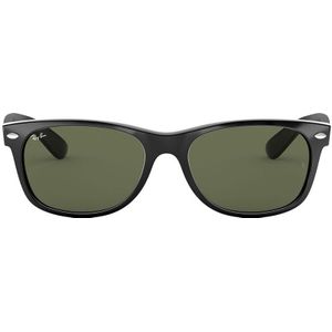 Ray-Ban, Rb 2132 Zonnebril New Wayfarer Classic Gepolariseerd Groen, Dames, Maat:52 MM