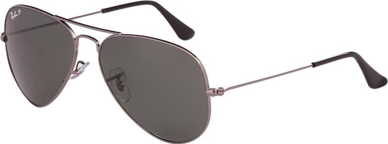 Ray-Ban RB 3025 AVIATOR LARGE METAL Unisex-Sonnenbrille Vollrand Pilot Metall-Gestell, grau