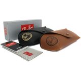 Ray-Ban, Aviator Large Metal Zonnebril Zwart, unisex, Maat:58 MM