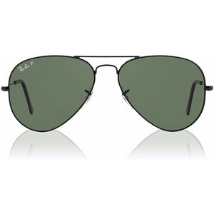 Ray-Ban, Accessoires, unisex, Zwart, 58 MM, Aviator Large Metal Sungles