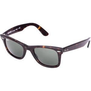 Ray Ban RB2140 902 Original Wayfarer (Classic) zonnebril Tortoise / Groen Klassiek G 15 50mm