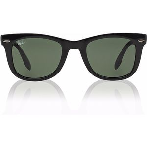 Ray-Ban Zonnebril  Folding Wayfarer 4105 Zwart 601 50mm | Sunglasses