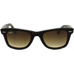 Ray-Ban Wayfarer Rb2140 902/51 50 - vierkant zonnebrillen, unisex, bruin