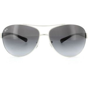 Ray-Ban RB3386 003/8G - zonnebril - Zilver-Zwart / Grijs Gradiënt - 67mm