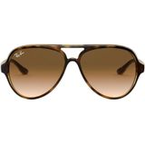 Ray-Ban RB4125 710/51 - Cats 5000 - zonnebril - Tortoise / Lichtbruin Gradiënt - 59mm