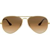 Ray-Ban, Accessoires, unisex, Geel, 58 MM, Aviator Large Metal Zonnebril