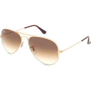Ray Ban Aviator Zonnebril RB3025 0 Gouden Montuur