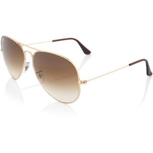 Ray-Ban Aviator Large Metal Rb3025 001/51 - piloot zonnebrillen, unisex, goud