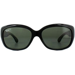Ray-Ban Zonnebril  Jackie OHH 4101 601/58 Zwart Groen Gepolariseerd | Sunglasses
