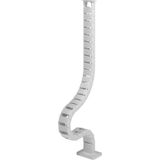 Dataflex Kabelführung Addit Sitz-Steh 470 für 130cm Schreibtisch weiß