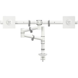 Dataflex Monitorarm VIEWGO, dubbele arm voor 2 monitoren, wit