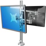 Dataflex Monitorarm ViewLite 142 für 2 Monitore silber-weiß