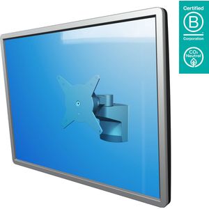 Dataflex Monitorarm VIEWLITE, voor wandmontage, zilverkleurig / wit