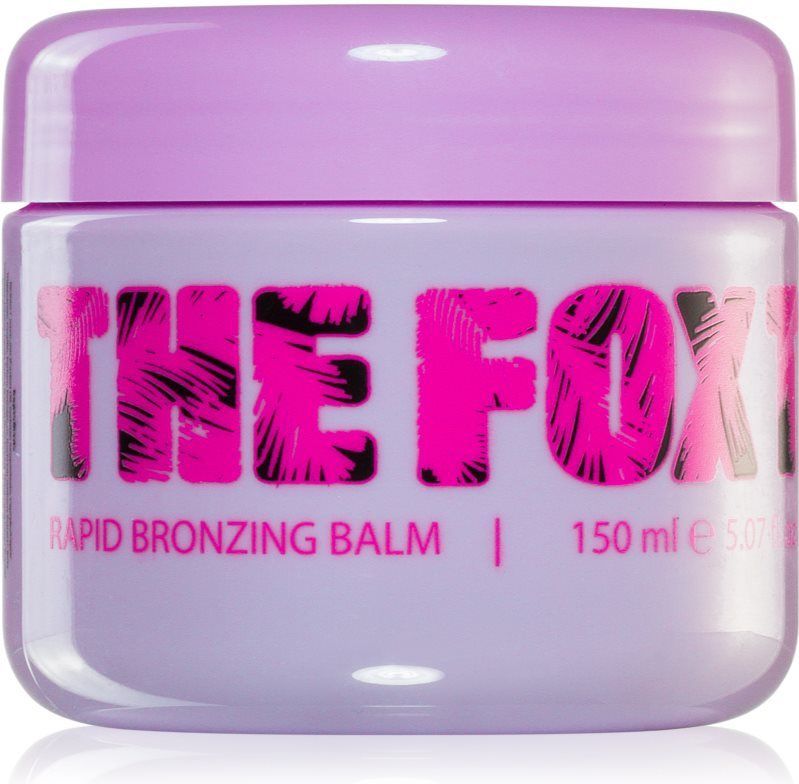 The Fox Tan - Rapid Bronzing Balm - bruiningsversneller zonder zelfbruining voor het lichaam, bruiningscrème met cacaoboter voor intensieve bruining, 150 ml