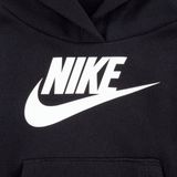 Nike Kids Club Fleece High Low Sweatshirt Zwart